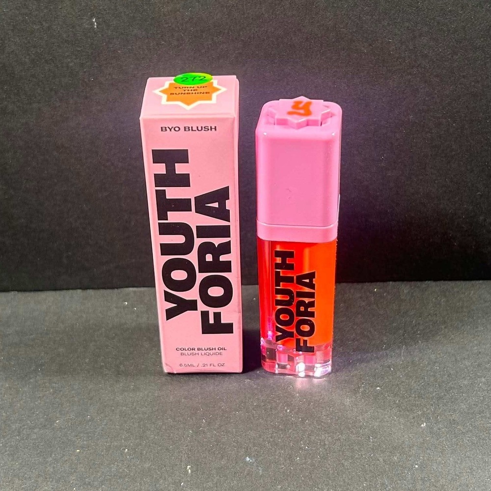 Youthforia BYO Blush Oil Turn Up The Sunshine Orange Color Changing 6.5ml